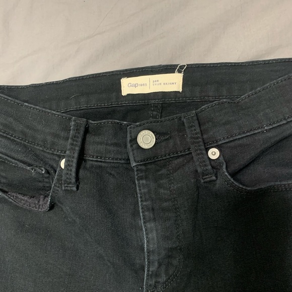 black gap sculpt jeans, size 28 - Picture 1 of 3